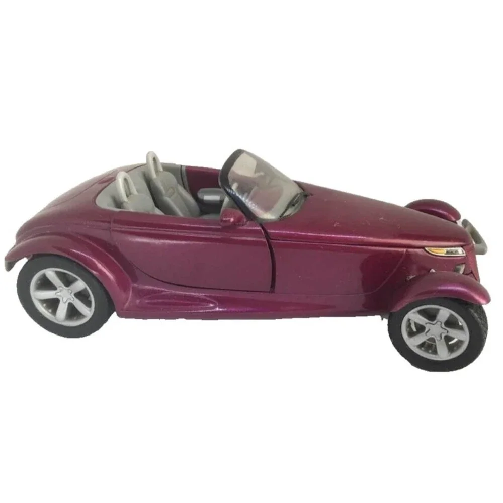 Ertl Plymouth Prowler Concept Vehicle Model Diecast Car Purple Repair Parts